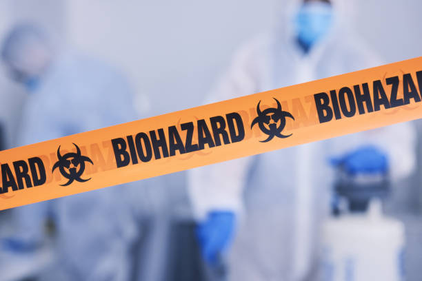 Professional Infectious Disease Decontamination technician working in Dunbar, SC